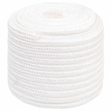 Vidaxl Bootsseil 16 mm 100 m Polypropylen massiv weiß