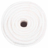 Vidaxl Bootsseil 16 mm 100 m Polypropylen massiv weiß