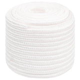 Vidaxl Bootsseil 18 mm 25 m Polypropylen massiv weiß