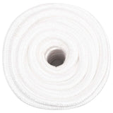Vidaxl Bootsseil 20 mm 50 m Polypropylen massiv weiß