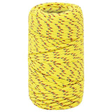 Vidaxl Bootsseil 2 mm 500 m Polypropylen gelb