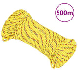 Vidaxl Bootsseil 5 mm 500 m Polypropylen gelb