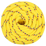 Vidaxl Bootsseil 16 mm 50 m Polypropylen gelb