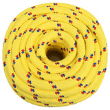 Vidaxl Bootsseil 20 mm 100 m Polypropylen gelb