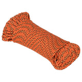 Vidaxl -Bootseil 3 mm 25 m Polypropylenorange