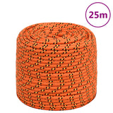 Vidaxl Bootsseil 6 mm 25 m Polypropylen Orange
