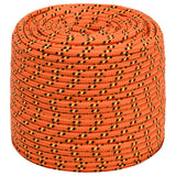 Vidaxl -Bootseil 6 mm 50 m Polypropylenorange