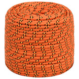 Vidaxl Bootsseil 6 mm 100 m Polypropylen Orange