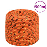 Vidaxl Bootsseil 8 mm 500 m Polypropylen Orange