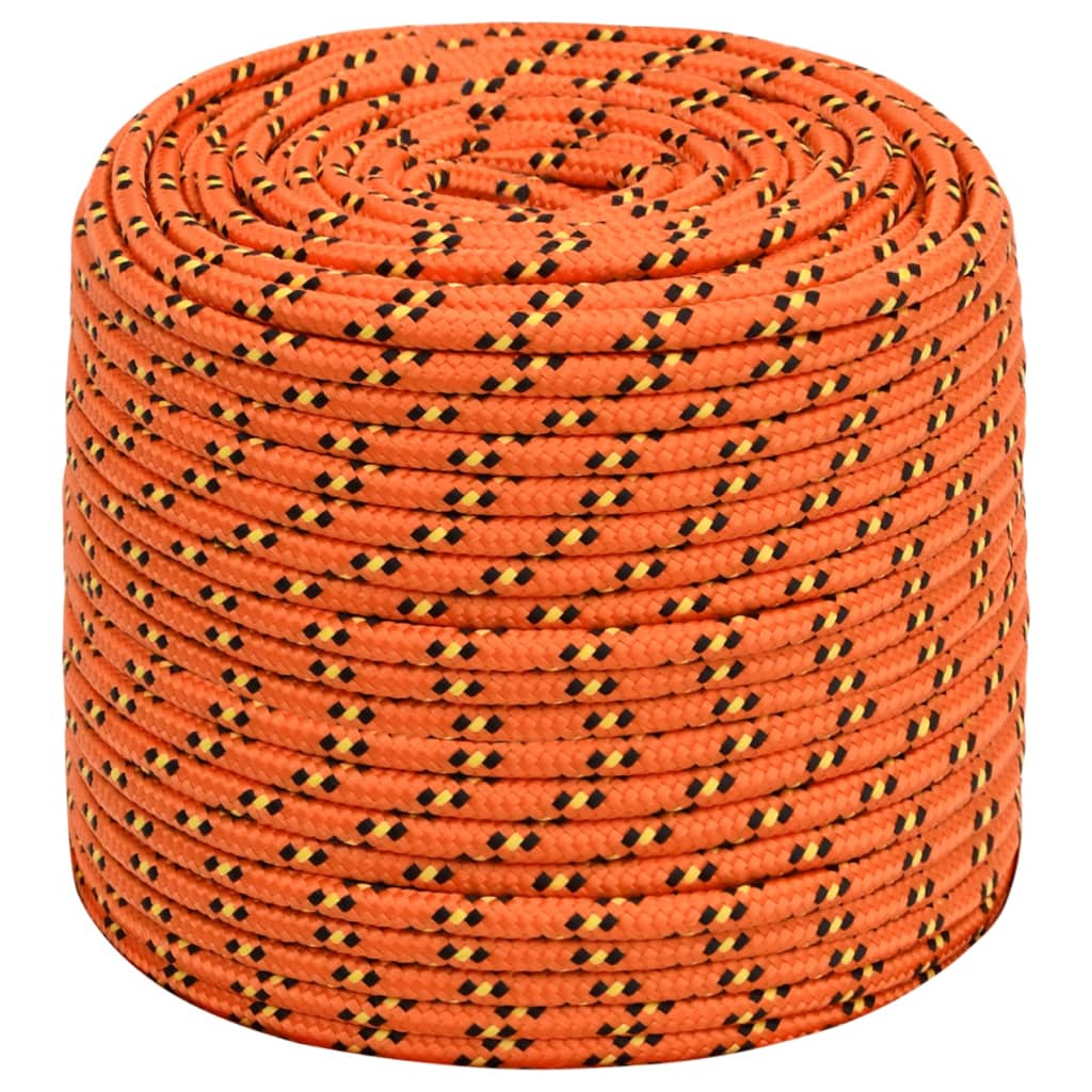 Vidaxl Bootsseil 8 mm 500 m Polypropylen Orange