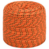 Vidaxl boat rope 10 mm 25 m polypropylene orange