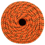 Vidaxl -Bootseil 10 mm 25 m Polypropylenorange