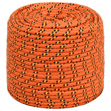 Vidaxxl Bootsseil 10 mm 100 m Polypropylen Orange