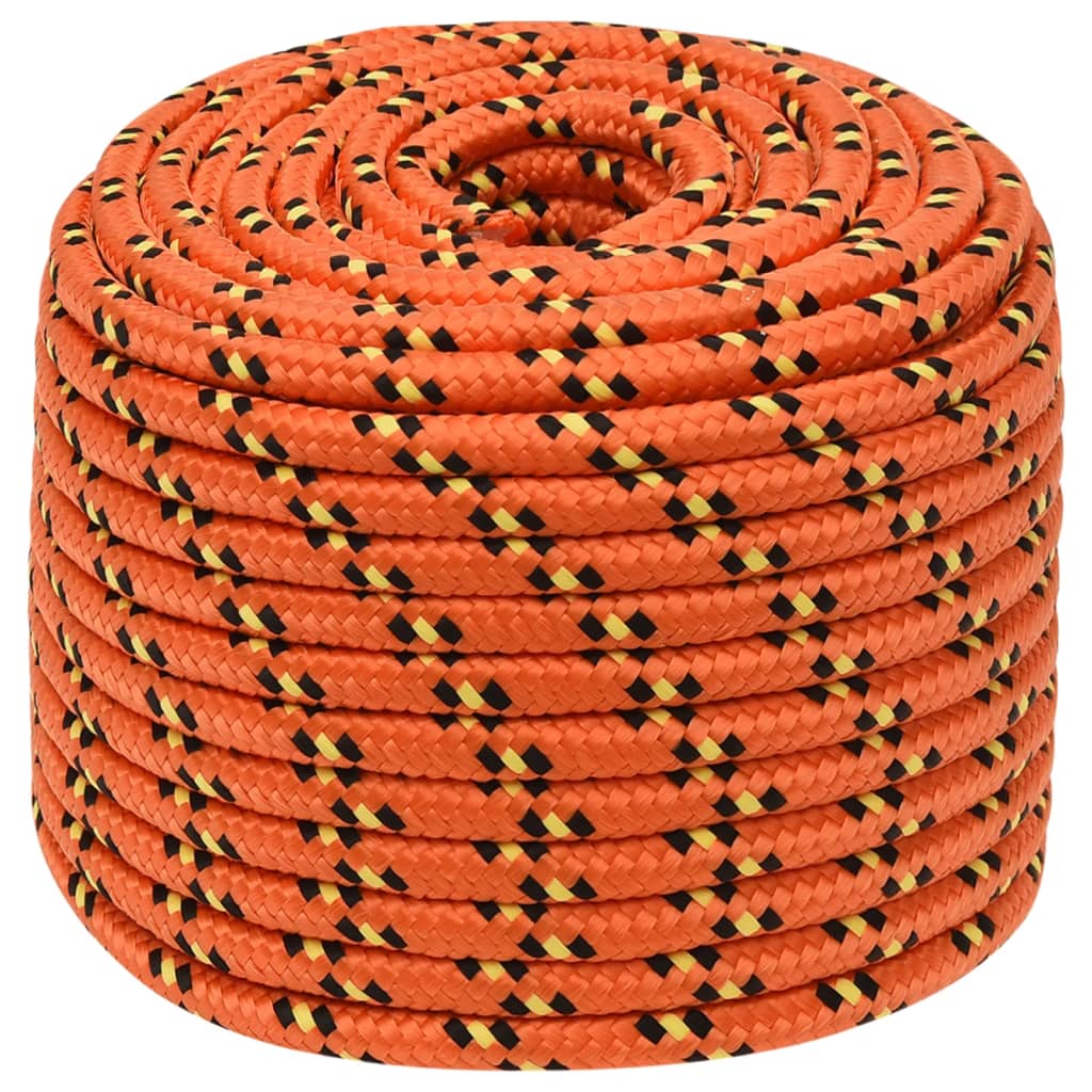 Vidaxl Boat Rope 14 mm 250 m polypropylenoransje