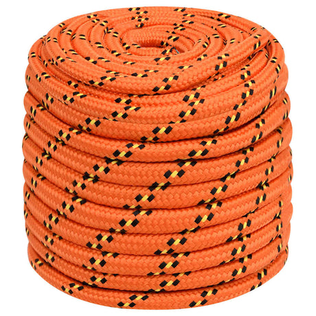 Vidaxxl Bootsseil 16 mm 50 m Polypropylen Orange