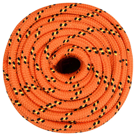 Vidaxxl Bootsseil 16 mm 50 m Polypropylen Orange