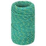 Vidaxl Bootsseil 2 mm 100 m Polypropylen grün