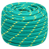 Vidaxl Boat Rope 20 mm 100 m polypropylenově zelená