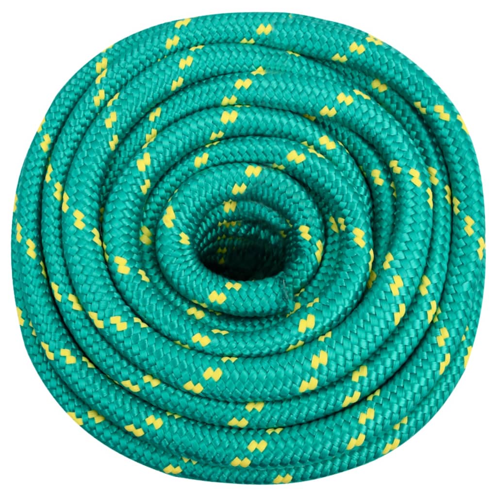 Vidaxl boat rope 20 mm 100 m polypropylene green