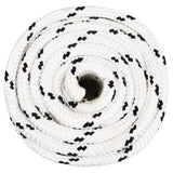 Vidaxl Werkouw 18 mm 50 m Polyester weiß