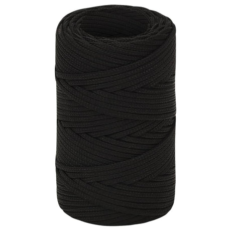 Vidaxx Arbeitsseil 2 mm 50 m Polyester schwarz