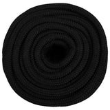 Vidaxl Werkouw 18 mm 50 m poliestere nero