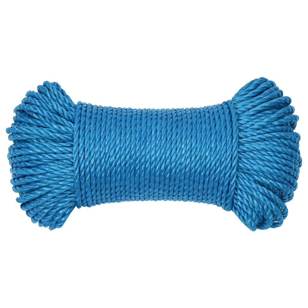 Vidaxl Werkouw 8 mm 50 m Polypropenblau