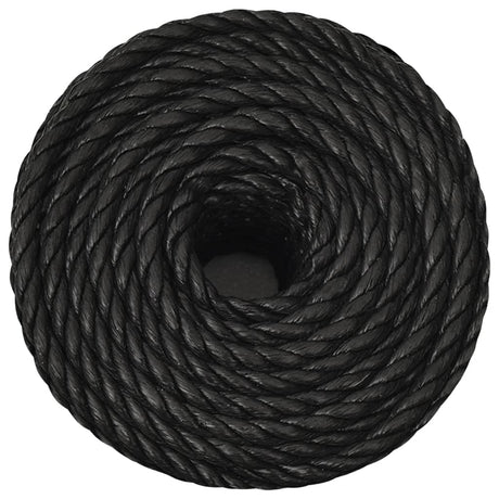 Vidaxx Arbeitsseil 24 mm 100 m Polypropylen schwarz