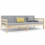 Vidaxl slaapbank zonder matras 80x200 cm massief grenenhout