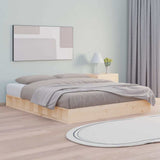Vidaxl bedframe massief hout 150x200 cm