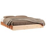 Vidaxl bedframe massief hout 140x200 cm