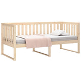Vidaxl slaapbank zonder matras 90x200 cm massief grenenhout