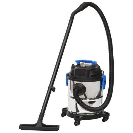 Vidaxx Nass- und Trockensauger 1200 W 20 l silberfarben