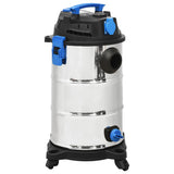 Vidaxl Naten Trockenreiniger 1200 W 30 l Silberfarbe