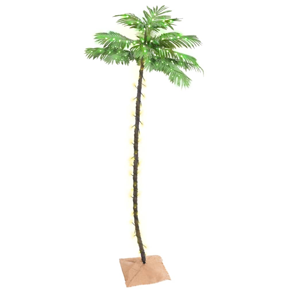 Vidaxl Palm Tree LED 136 LEDS Varm hvid 220 cm