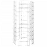 Vidaxx Kompostbehälter ø50x100 cm aus verzinktem Stahl