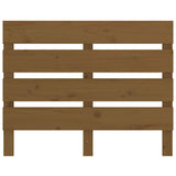 Vidaxl hoofdbord 100x3x80 cm massief grenenhout honingbruin