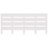 Vidaxl hoofdbord 200x3x80 cm massief grenenhout wit