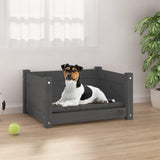 Vidaxl Hundekorb 55,5 x 45,5 x 28 cm Festkiefergrau