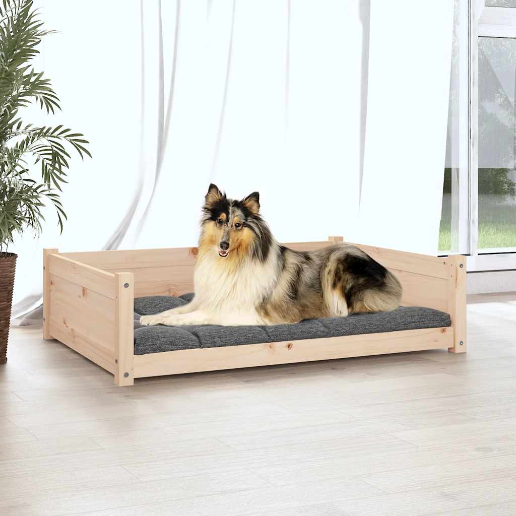 Vidaxl Dog Basket 95.5x65.5x28 cm Pino solido