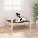 Vidaxl Dog Panier 55.5x45.5x28 cm Pine solide