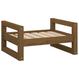 Vidaxl Hundekorb 55,5 x 45,5 x 28 cm Festkiefer Honigbraun