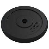 VIDAXL -Halfterscheibe 20 kg Gusseisen