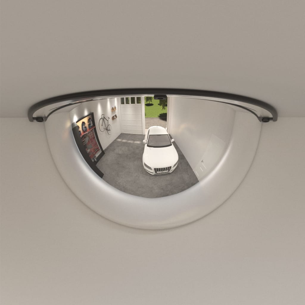 Vidaxl Traffic mirror Half ball 2 sts Ø 40 cm Acrylic