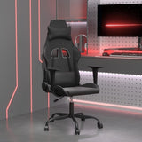 Vidaxl massage gamestoel kunstleer zwart