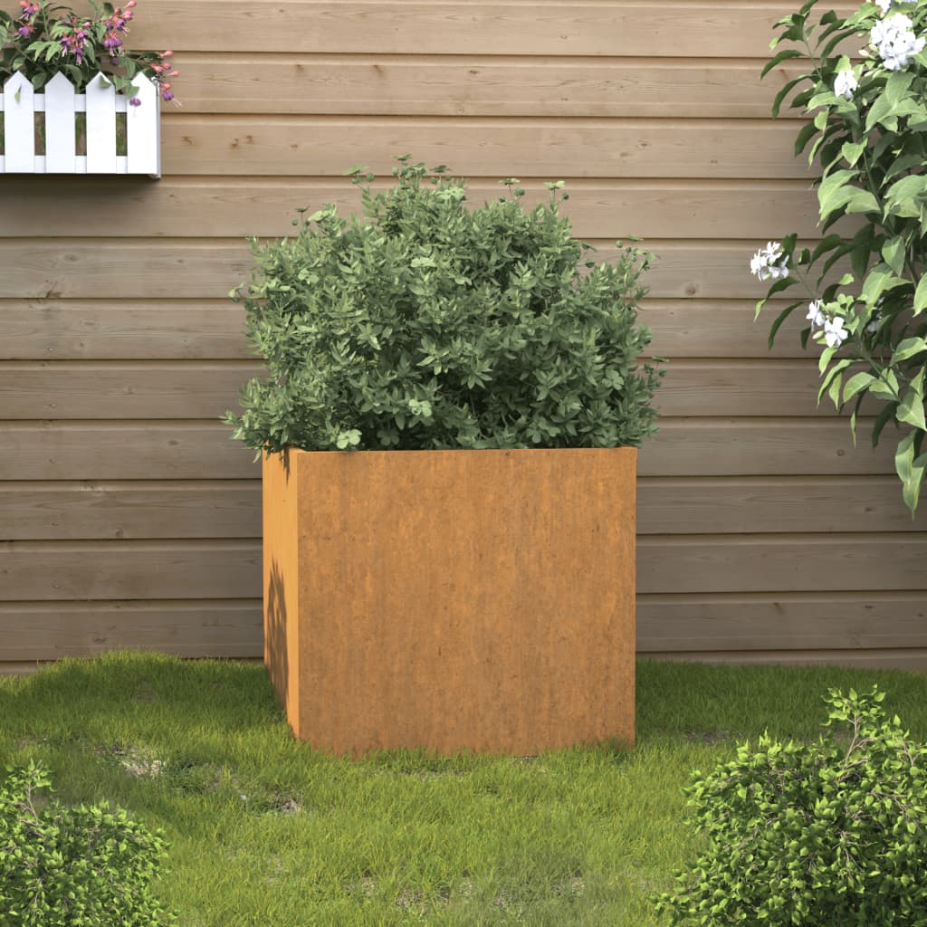 Vidaxl Planter 32x30x29 cm Corten stål