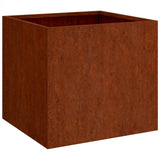 VIDAXL -Planungsbox 49x47x46 cm cortenstaal