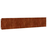Vidaxl -Gazonkanten 10 Teile 20x103 cm Flexibler Cortenstaal