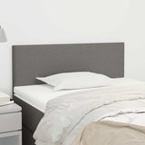 Vidaxl hoofdbord 80x5x78 88 cm stof donkergrijs
