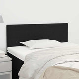 Vidaxl hoofdbord 80x5x78 88 cm stof zwart